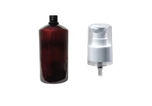 250ml kahverengi plastik şişe sıvı sabun pompalı, 12 adet, sabun şişesi, pompalı şişe, duş jeli şişesi, kozmetik şişe
