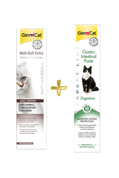 Anti-hairball Malt 100gr + Gastro Intestinal Paste Sindirim Destekleyici 50gr