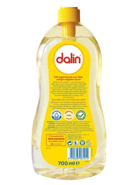 Dalin Bebek Şampuanı Klasik 700 Ml - 3