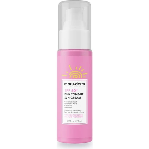 Maruderm Spf 50+ Pembe Ton Eşitleyici Güneş Kremi 50 Ml (W)