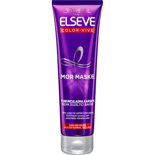 Elseve Color Vive Mor Maske 150Ml Turunculasma Karsıtı