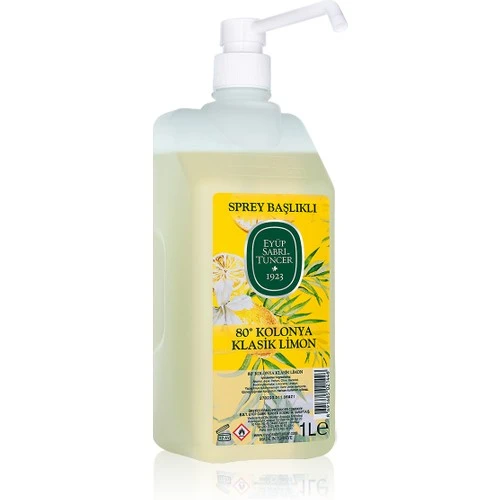Eyüp Sabri Kolonya 1 Lt Limon Bidon Pompali