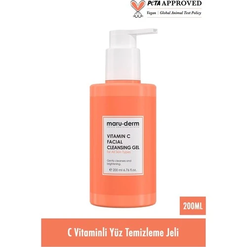 Maruderm C Vitamini Yüz Yıkama Jeli 200 Ml (W)