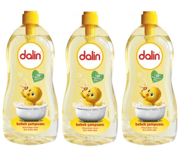 Dalin Klasik Bebek Şampuanı 700 Ml x 3 Adet
