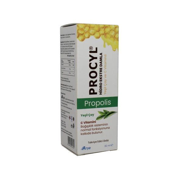 Procyl Propolıs Yesıl Cay Damla 30 Ml