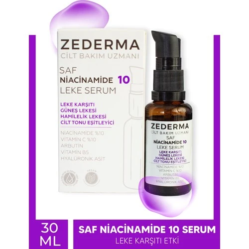 Zederma Naicamid 10 Leke Serumu 30Ml