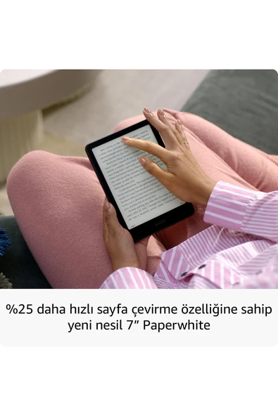 Kindle Paperwhite Signature Edition 12.Nesil 32gb Kitap Okuyucu Metalik Siyah - 6