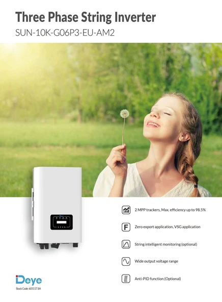 DEYE 10KW Trifaze On-grid İnverter - 3