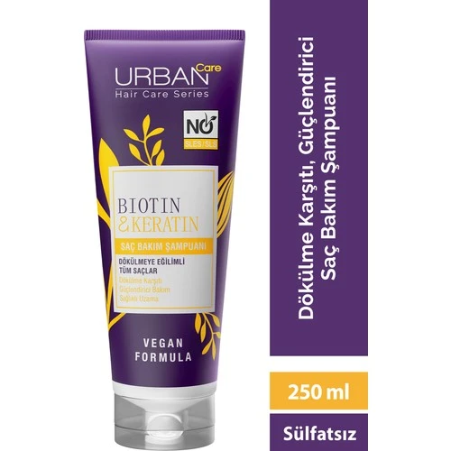 Urban Care Biotin & Keratin Şampuan Sülfatsız 250 Ml