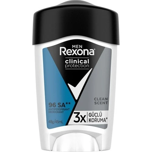 Rexona Deo Stick Erkek Clinical Protection Active Fresh 45Ml