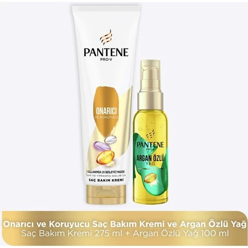 Pantene Sac Kremi Kremi Onarıcı + 100Ml Serum Hediyeli