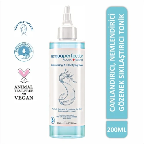 Acqua Perfection Tonik Nemlendirici Ve Temizleyici 200Ml