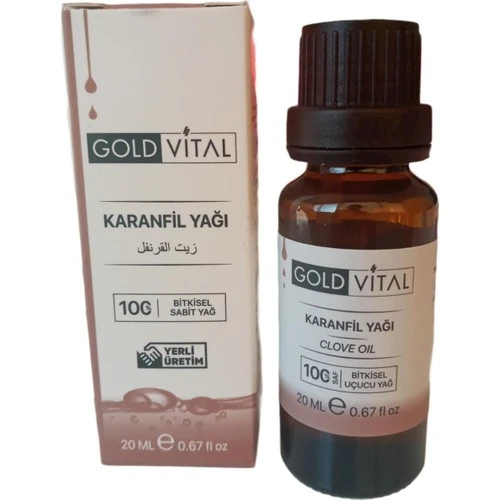 Gold Vital Karanfil Yağı 20Cc