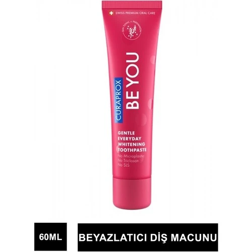 Curaprox Be You Beyazlatıcı Diş Macunu Gin Tonik  Hurma Red 60 Ml