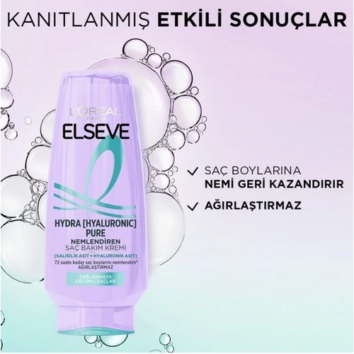 Elseve Saç Kremi 250Ml Hyaluran Pure