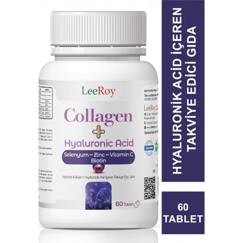 Leeroy Collagen Hyaluronic Acid 60 Tablet