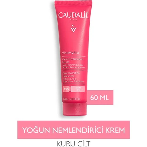 Caudalie Vinohydra Crème Hydratation Intense 60 Ml