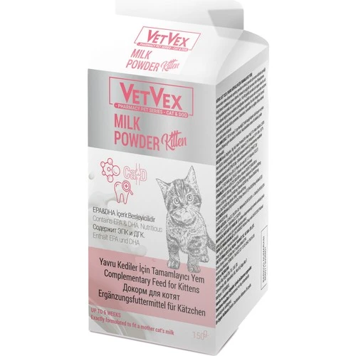 Vetvex Yavru Kedi Süt Tozu 150 Gr
