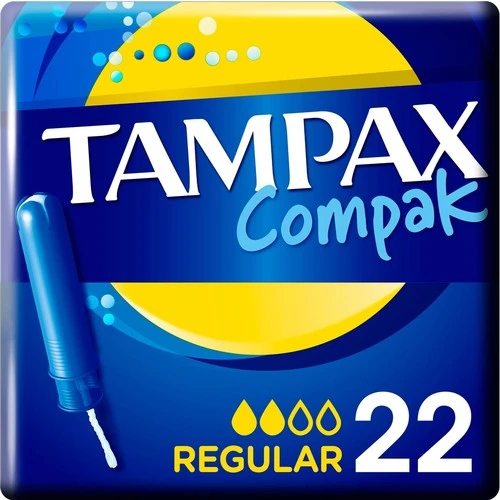 Tampax Compak Tampon Normal 22Li