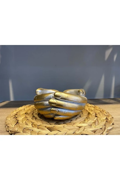 Kobal Avuç Saksı , Kase - Büyük Boy - Gümüş- - 2