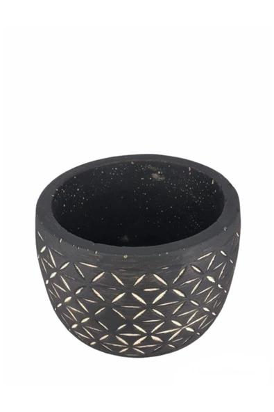 Flowers Serisi Beton Vazo - Resim 2