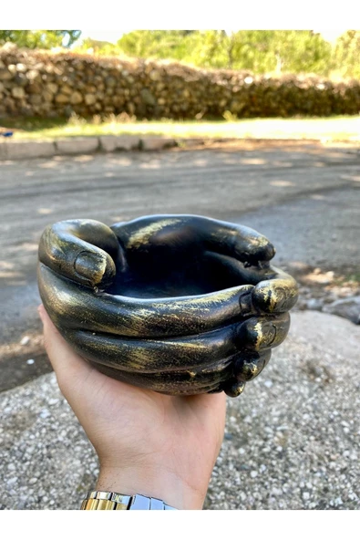 Avuç Içi Dekoratif, Saksı, Anahtarlık Biblo - Resim 3