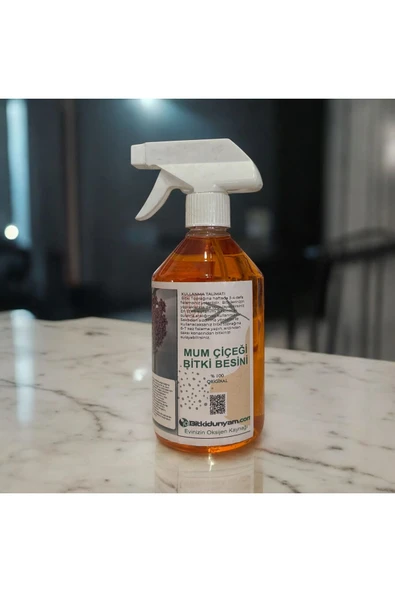 Mum Çiçeği Bitkisi Besini 500 ML - Resim 3