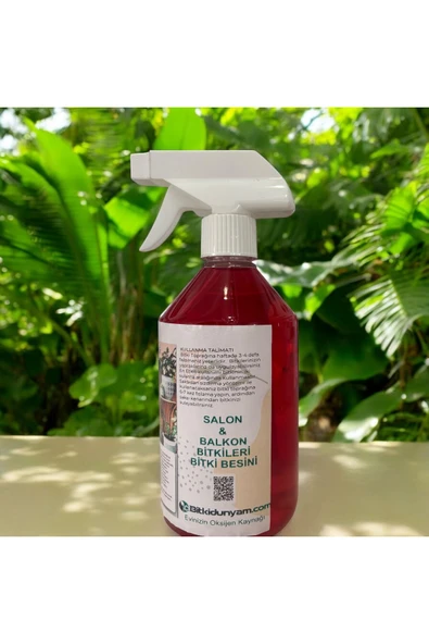 Bitki Besini Salon Ve Balkon Bitkilerine Özel 500 ML - Resim 3