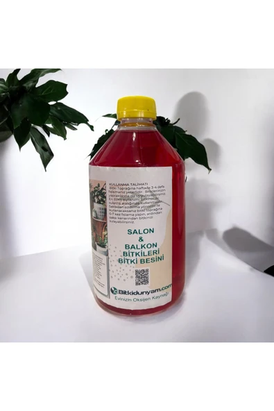 500 ml Salon bitkisi ve balkon bitkisi  Besini 500 ML - Resim 2