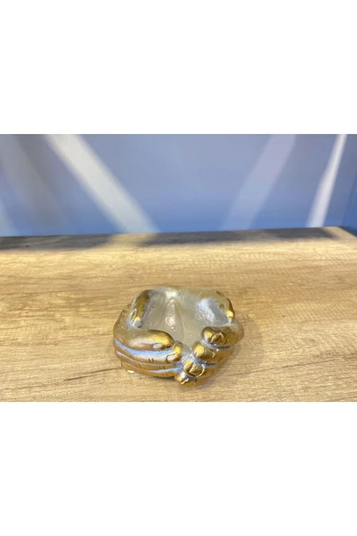 Avuç Saksı , Kase - Küçük Boy - Gümüş