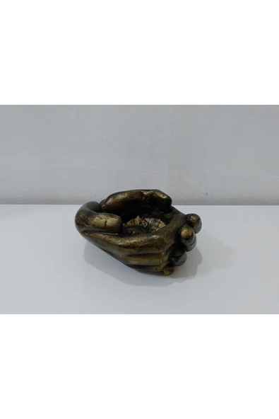 Dekoratif Avuç İçi Saksı - Resim 3