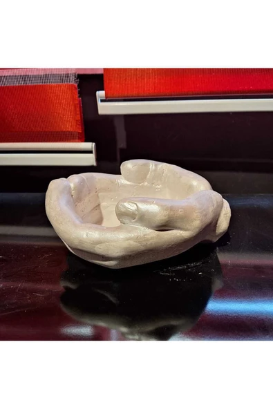 Dekoratif Büyük El Avuç içi çok amaçlı kase - saksı