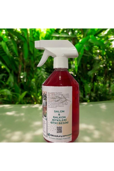 Bitki Besini Salon Ve Balkon Bitkilerine Özel 500 ML - Resim 2