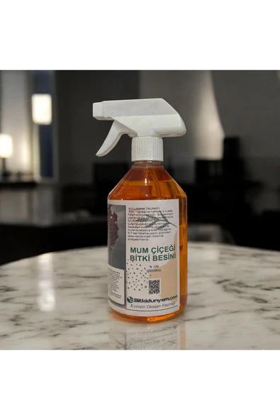 Mum Çiçeği Bitkisi Besini 500 ML - Resim 2