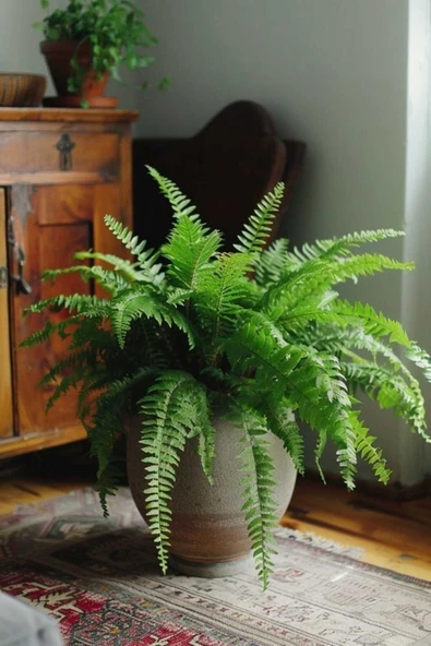 Aşk Merdiveni Bitkisi / Nephrolepis Exeltata / 30-50 Cm / Salon Eğreltisi / Sevilen Bitki ürün görseli