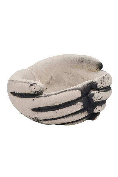 Avuç Beton Saksı - Resim 2