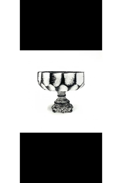 Beton Saksı Beton Ayaklı Geometrik Prizma - Resim 3