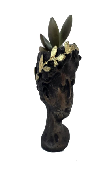 Helen Skulent Ve Kaktüs Saksısı - Resim 3