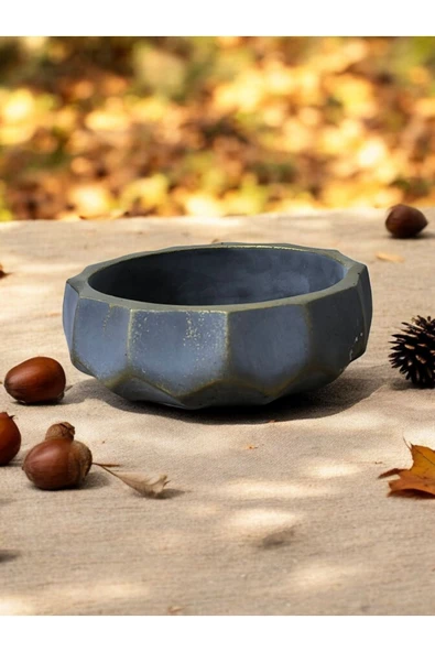 Brezilya Dizayn Taş Bonsai Aranjman ve Orkide Saksısı 01b - Resim 2