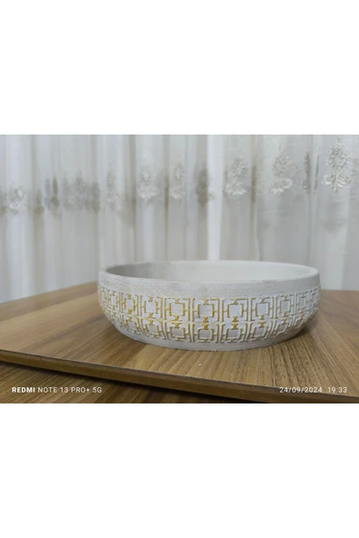 Mekke Dizayn Beton Orkide Aranjman ve Bonsai Saksısı ürün görseli