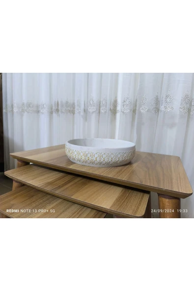 Mekke Dizayn Beton Orkide Aranjman ve Bonsai Saksısı - Resim 2