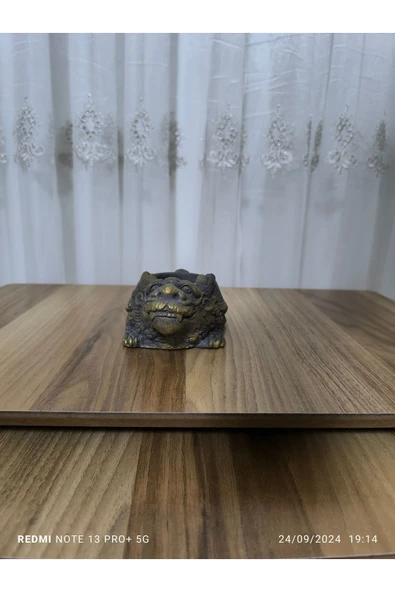 Kara Ejder Dizayn  Tabaklı Taş Vazo Aranjman Bonsai ve Orkide Saksısı - Resim 4