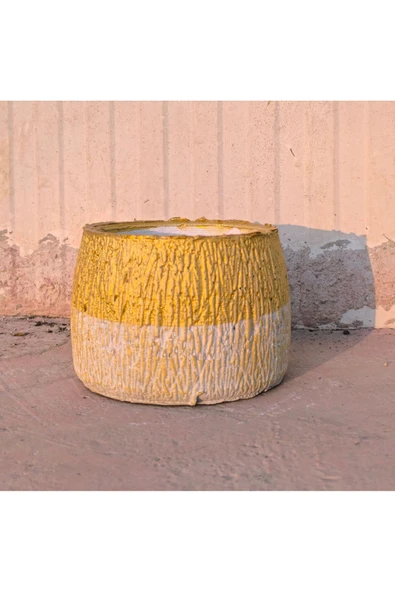 Kırçıllı Taş Çiçek ve Orkide Saksısı - Resim 2