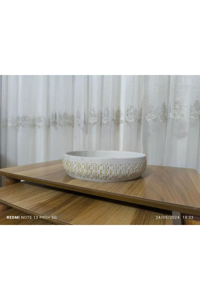 Mekke Dizayn Beton Orkide Aranjman ve Bonsai Saksısı - Resim 4