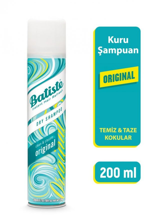 Batiste Kuru Şampuan Original 200 ml
