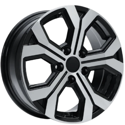 Dacia Duster Uyumlu Argent-16260 6.5X16 5X114.3 ET40 66.6 Black Diamond Jant