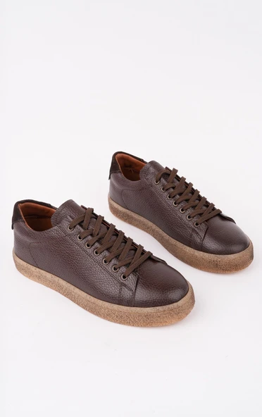 Muggo THOMAS Bağcıklı Hakiki Deri Erkek Günlük Sneaker Spor Ayakkabı - 11