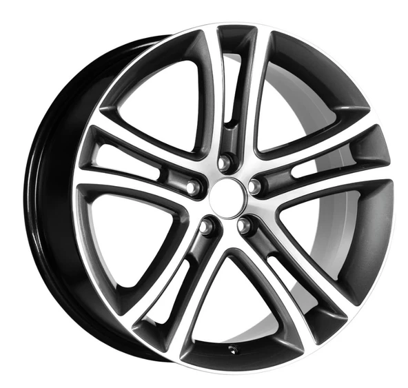 EMR-S1035-04 7.5x17" -5x112 ET35 73.1 Gun Metal Diamond Jant (4 Adet)