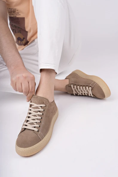 Muggo MİDWAY Bağcıklı Hakiki Deri Erkek Günlük Sneaker Spor Ayakkabı - 10