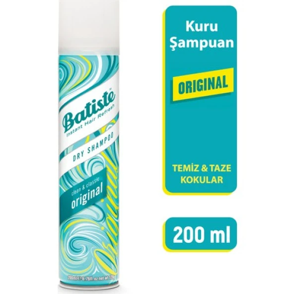 Batiste Orijinal Kuru Şampuan 200 mlOriginal